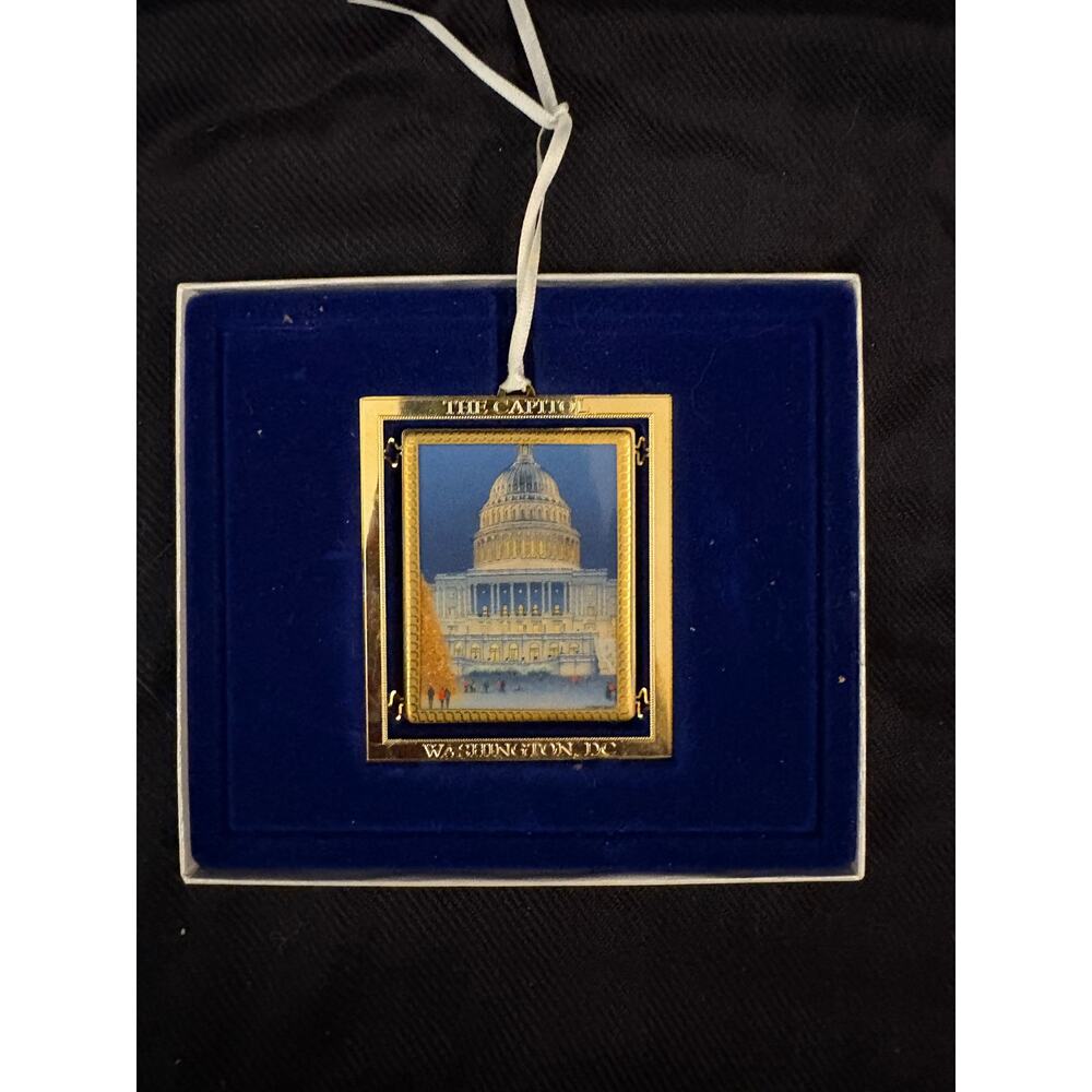 Official 2008 Holiday Ornament Congressional Washington DC Christmas Collectible